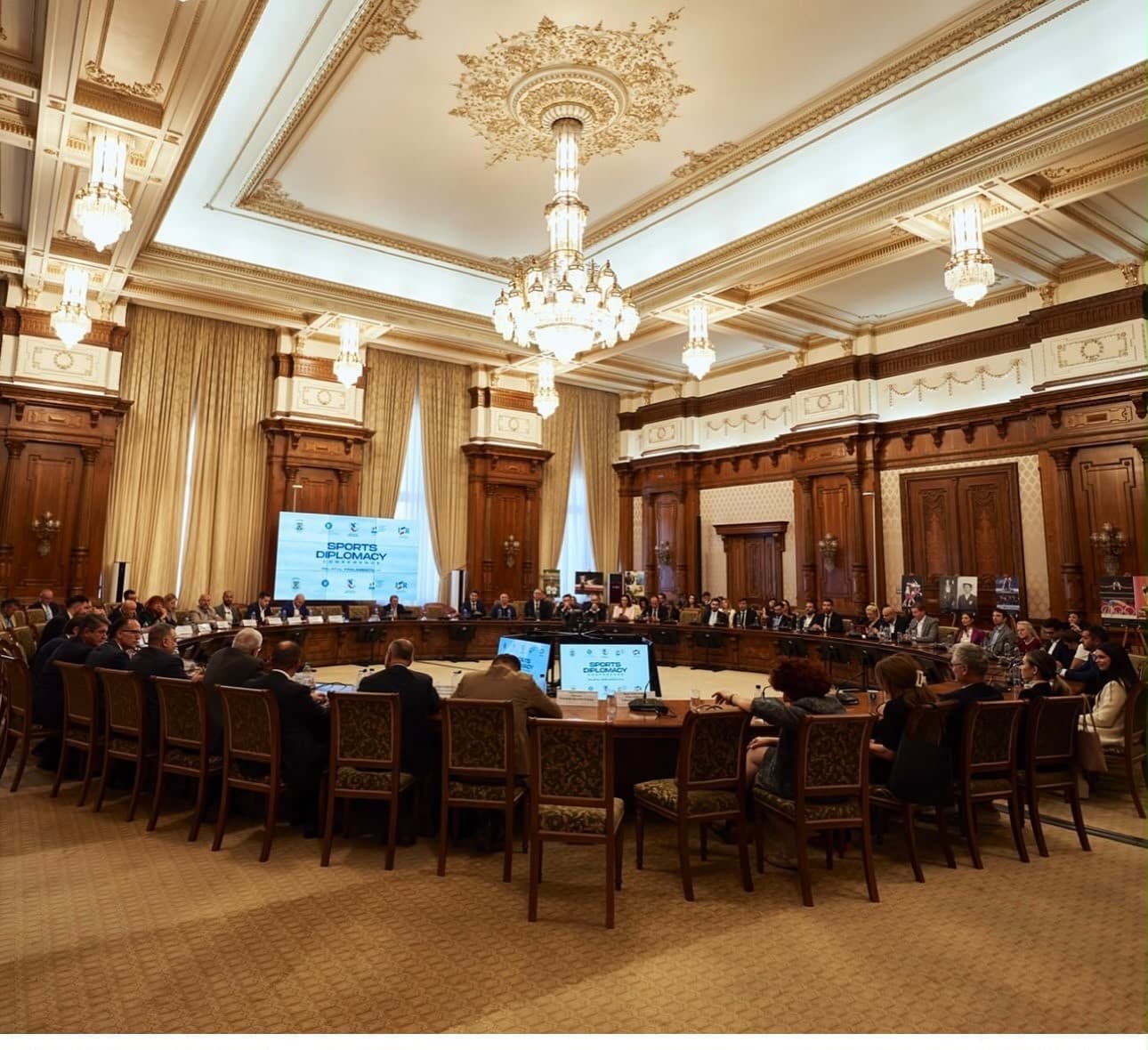 Sala de conferințe, Sports Diplomacy Conference, Palatul Parlamentului